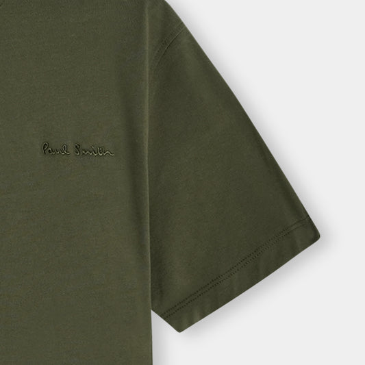 Olive Green Plain Tee