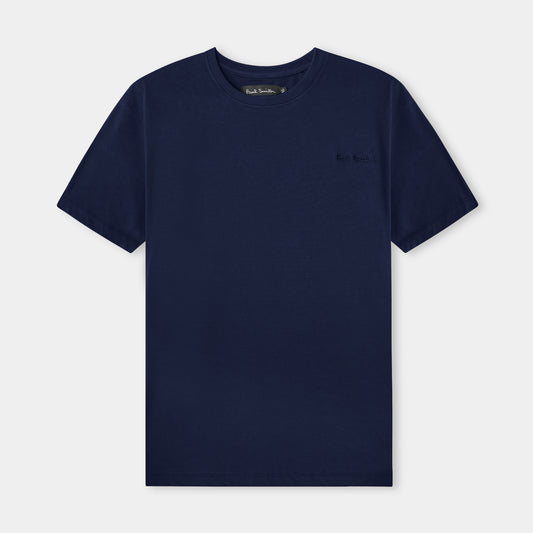 Navy Blue Plain Tee
