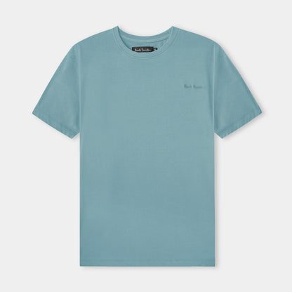 Light Teal Plain Tee