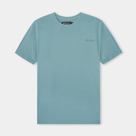 Light Teal Plain Tee