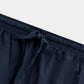 Blue Cotton Trouser