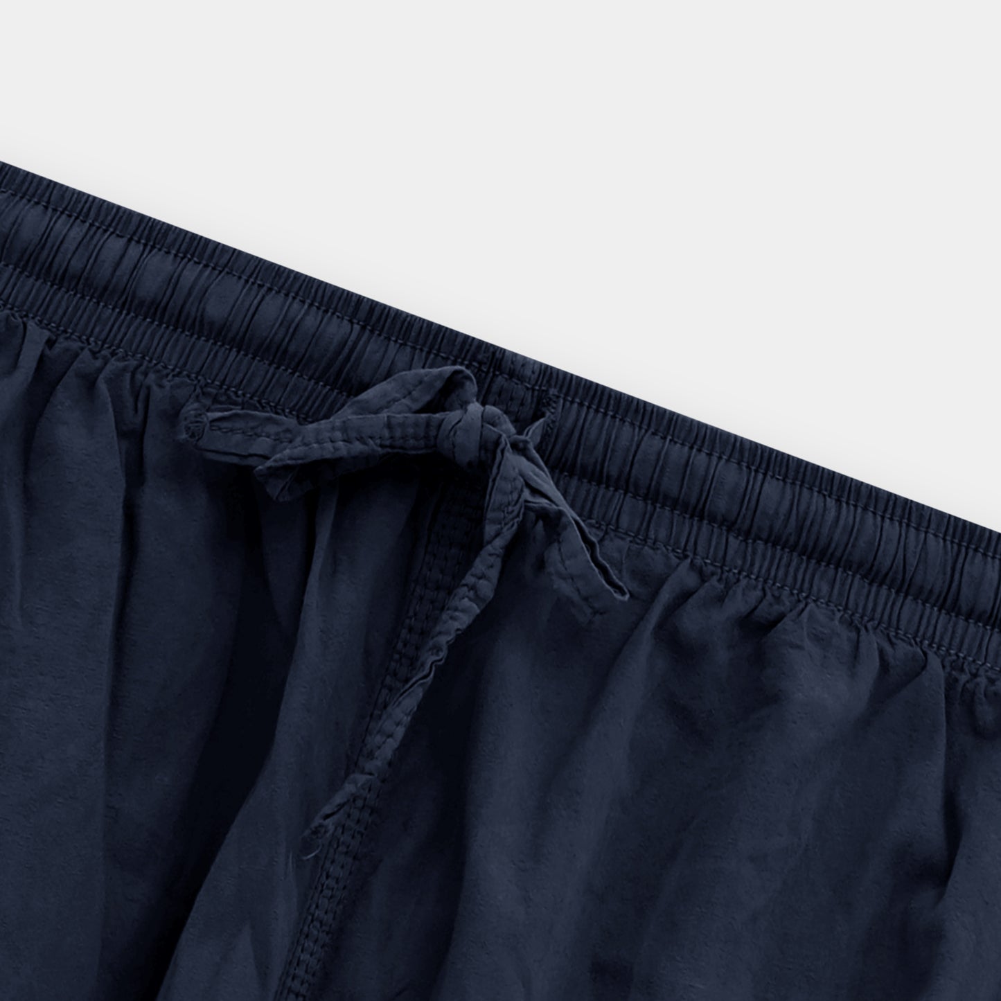 Blue Cotton Trouser