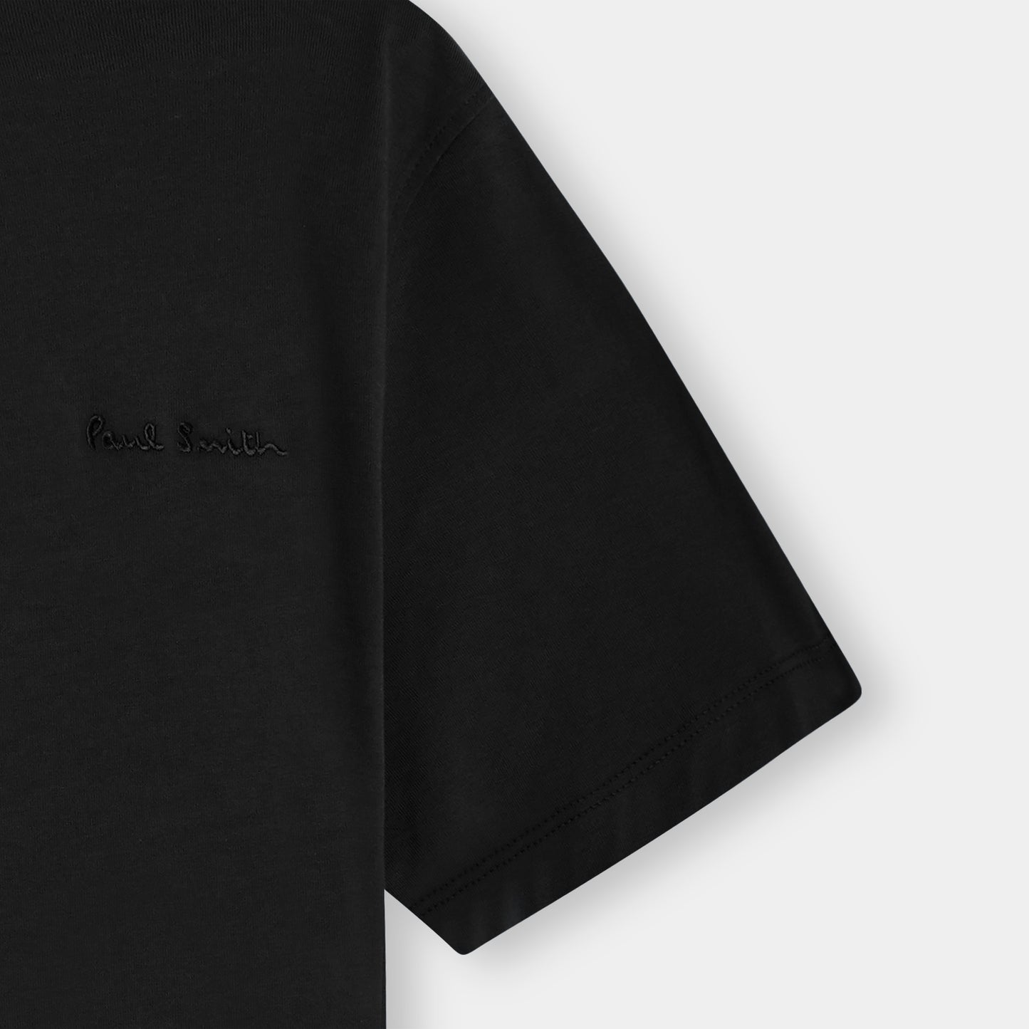 Black Plain Tee