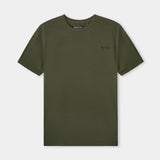 Olive Green Plain Tee