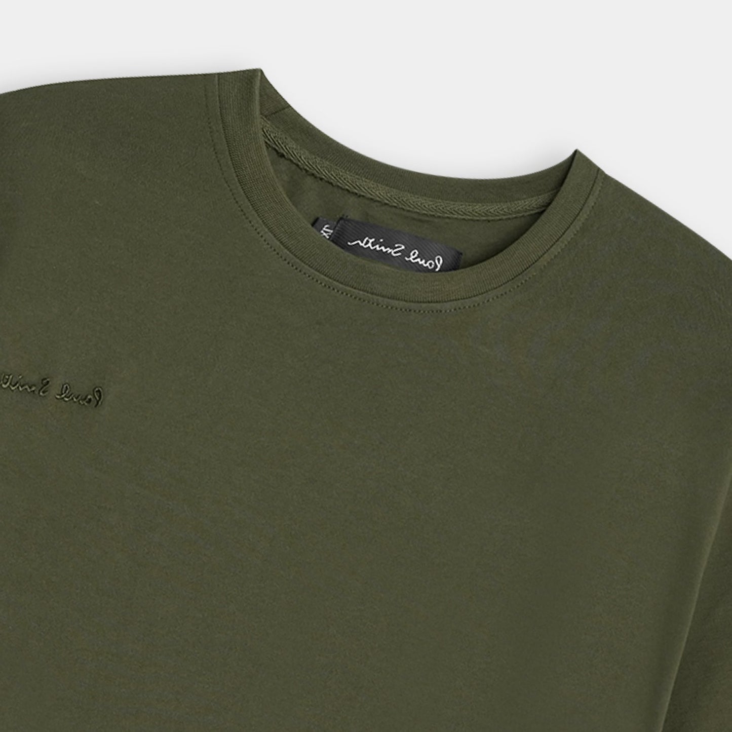 Olive Green Plain Tee