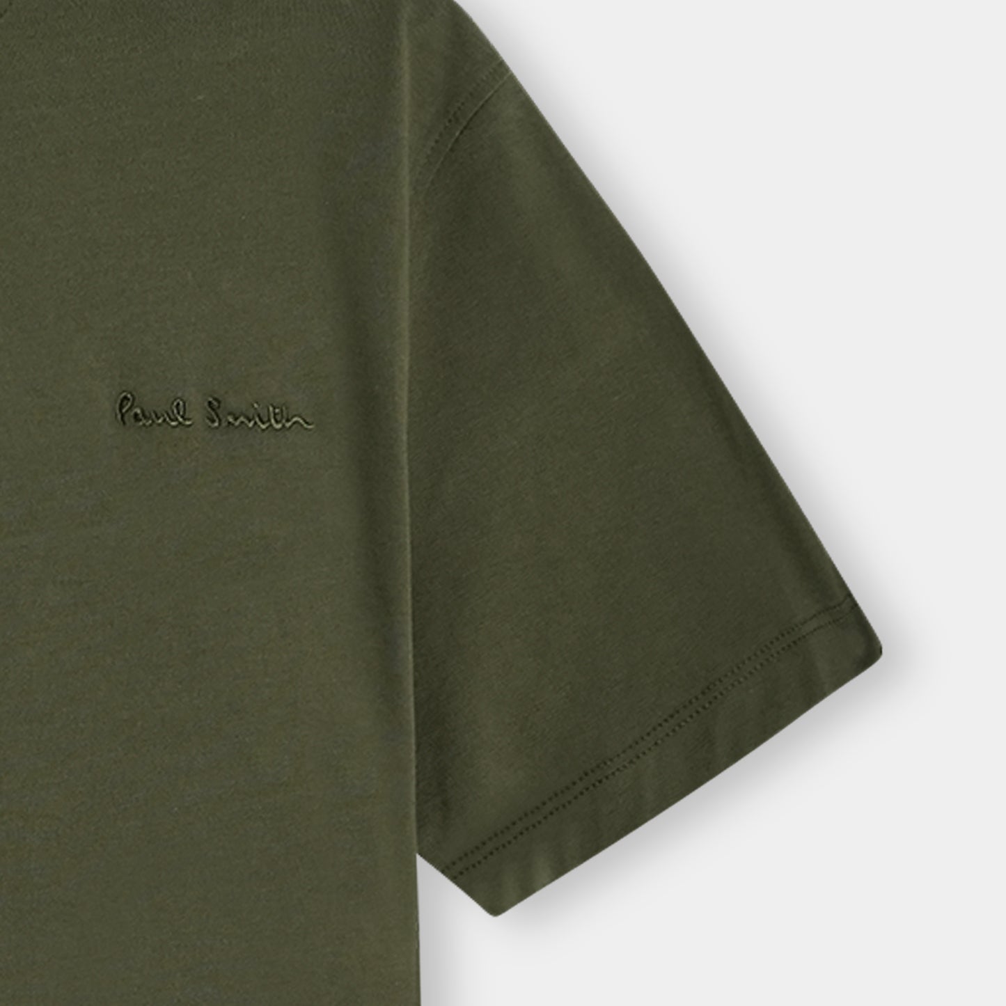 Olive Green Plain Tee
