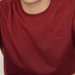 Maroon Plain Tee