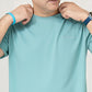 Light Teal Plain Tee