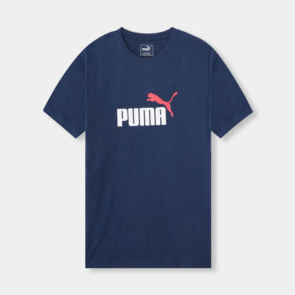 Navy Blue Printed Tee