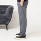Grey Cotton Trouser