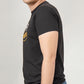 Black Printed Tee